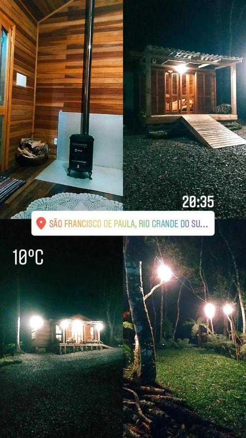 Morada Do Xaxim - Chale Xaxim Vila São Francisco de Paula Exterior foto